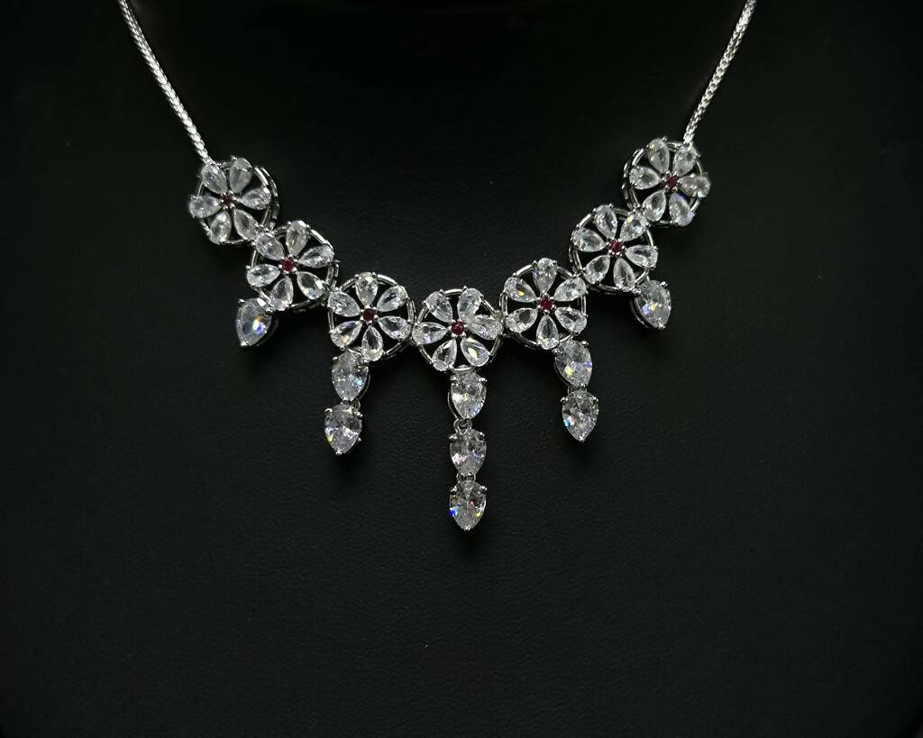 925 Silver Necklace Sarafa Bazar India