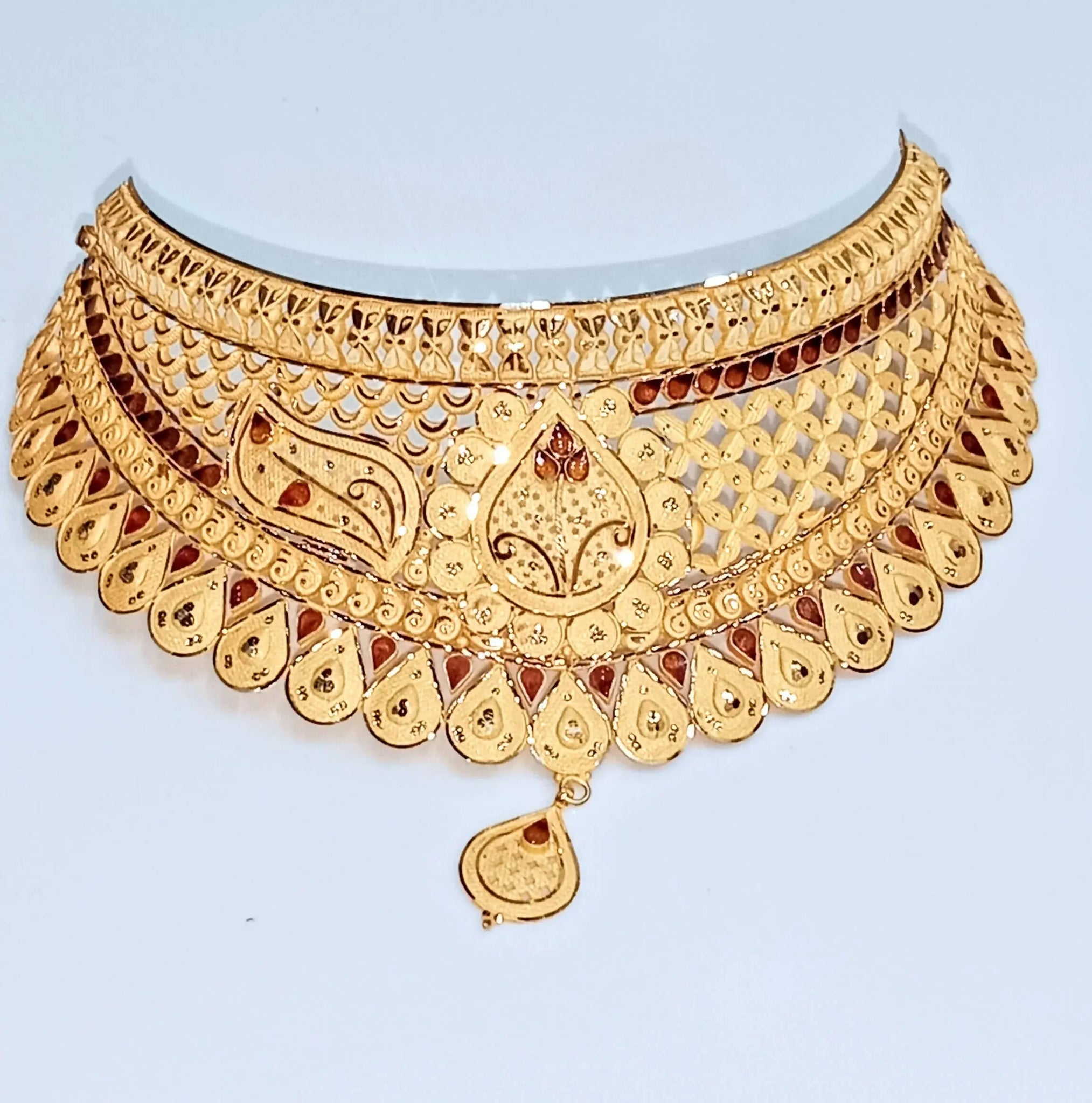 Gold Choker Sarafa Bazar India