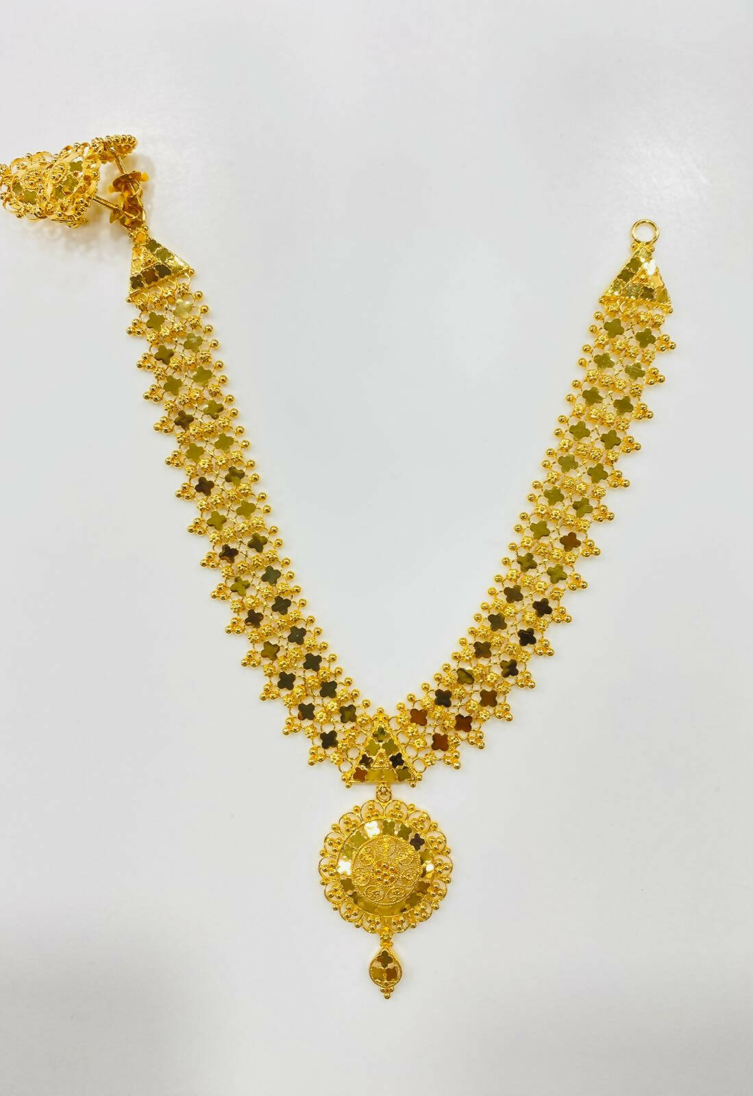 Gold Necklace Sarafa Bazar India