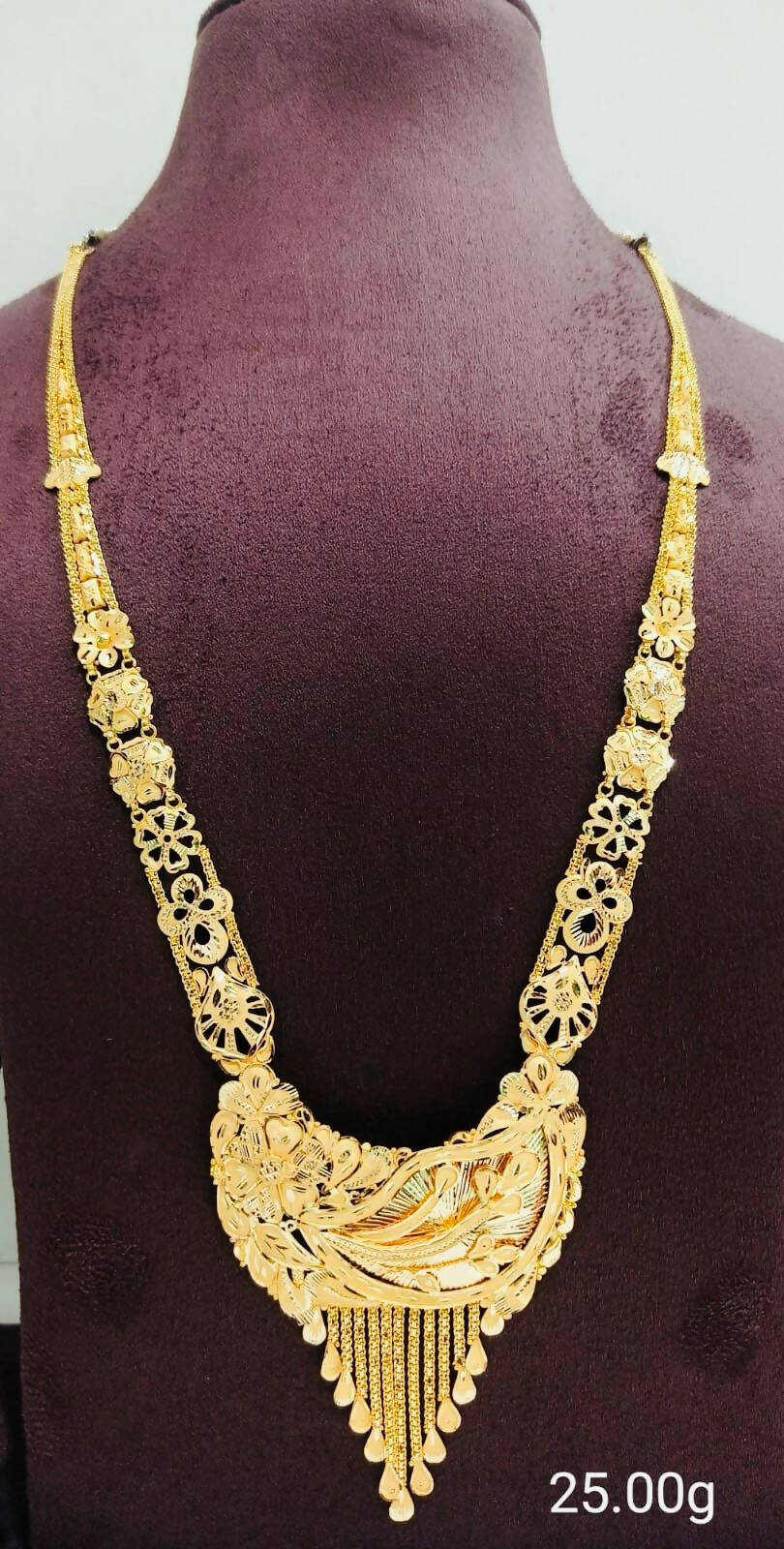 Gold Necklace Sarafa Bazar India