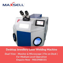 Jewellery Soldering Machine with External Chiller Sarafa Bazar India