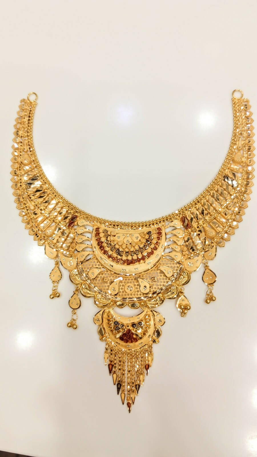 Gold Necklace Sarafa Bazar India