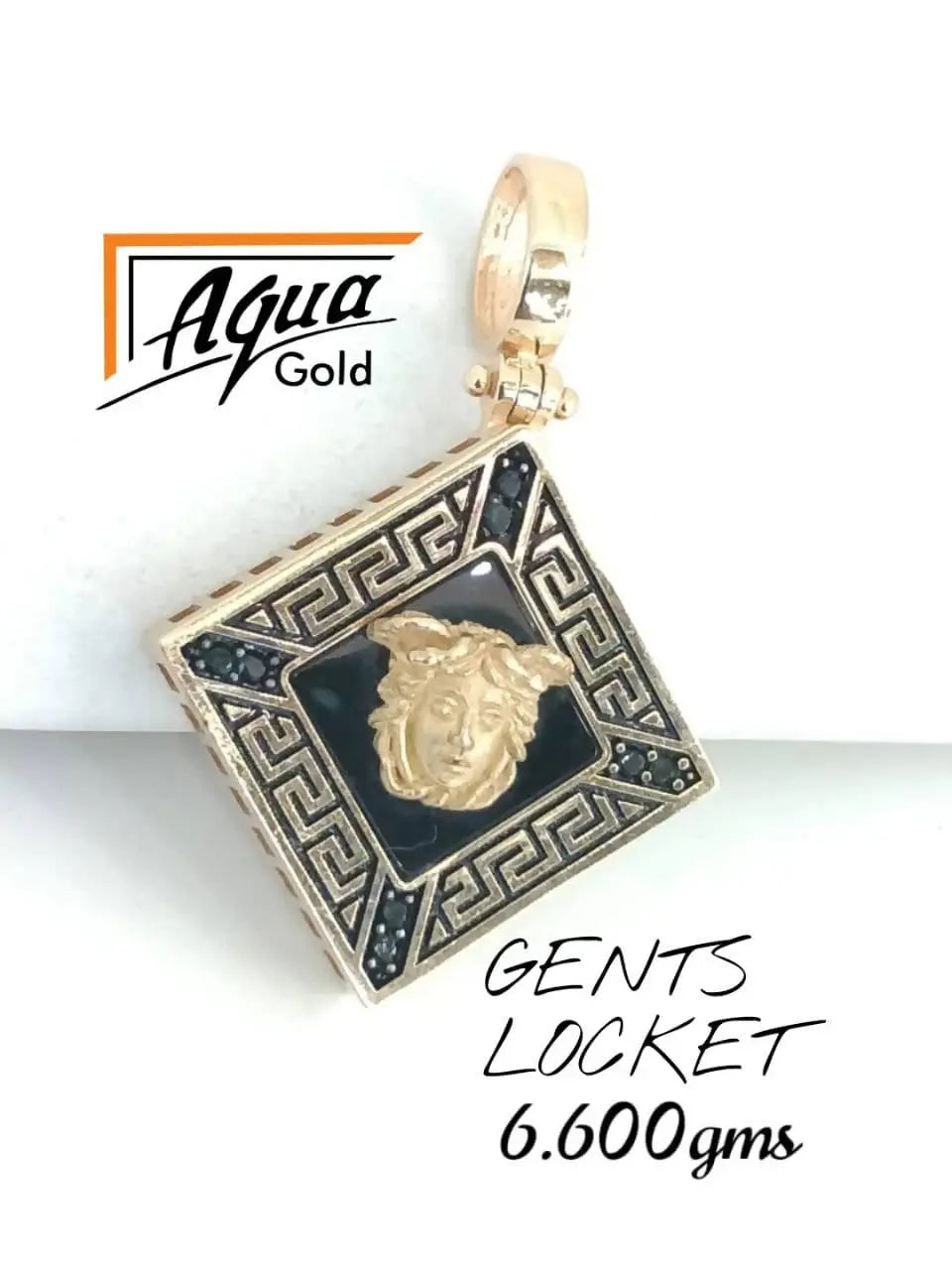 Italian Rose Gold Gents Lockets Sarafa Bazar