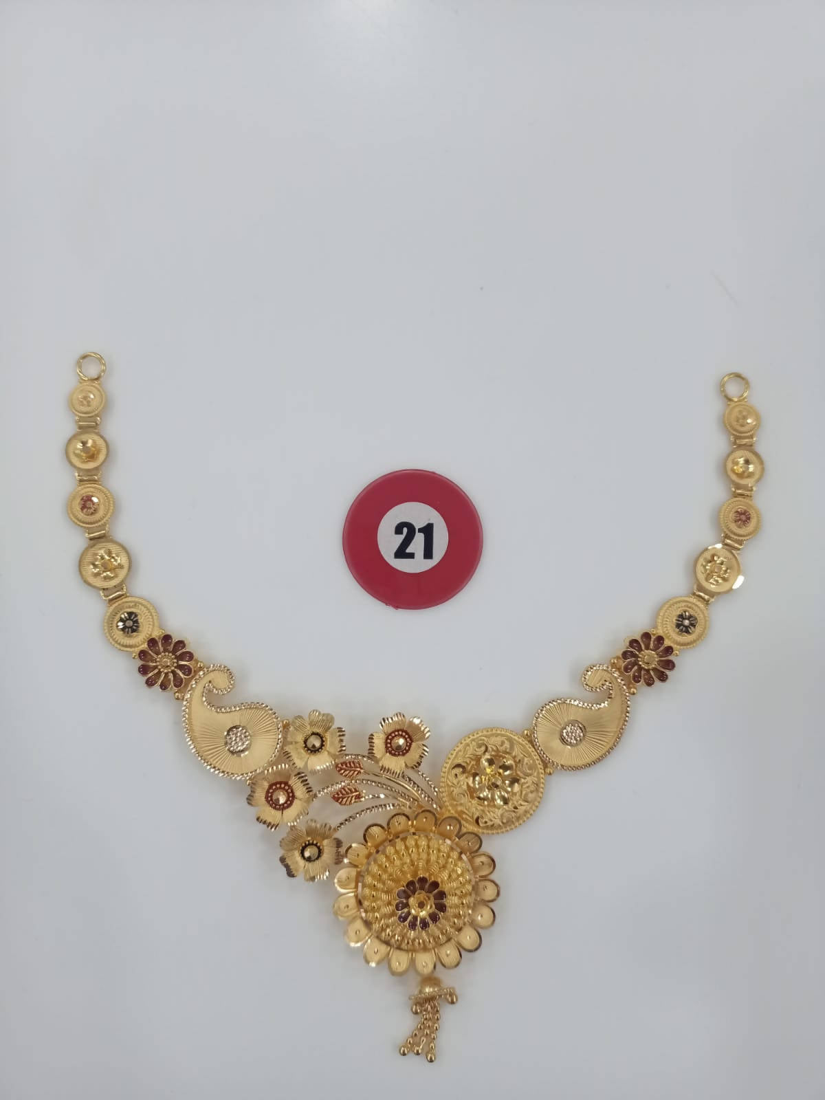 Gold Necklace Sarafa Bazar India