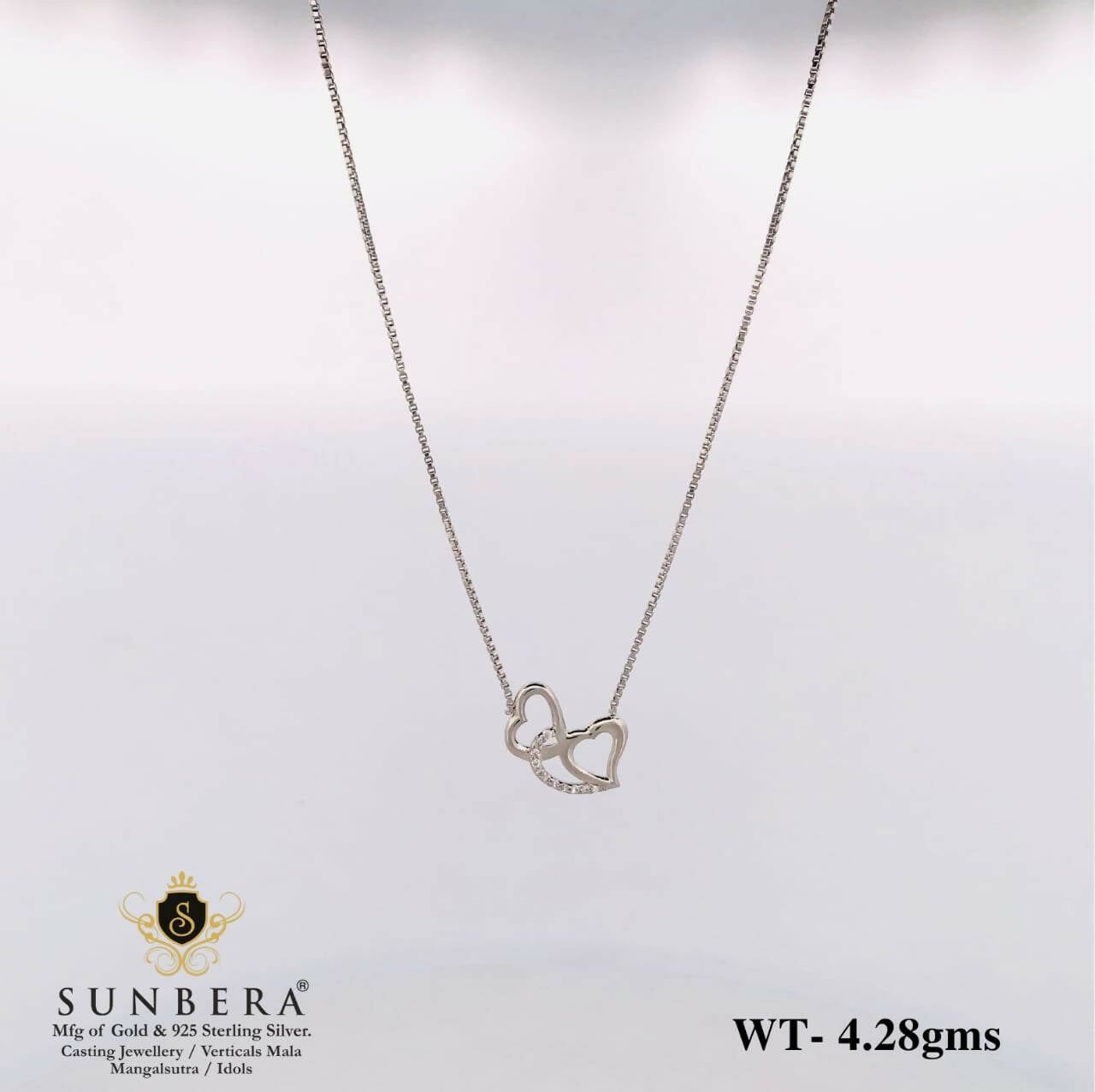 925 Silver Chain Set Sarafa Bazar India