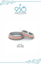 Gold Platinum Fusion Couple Band Sarafa Bazar