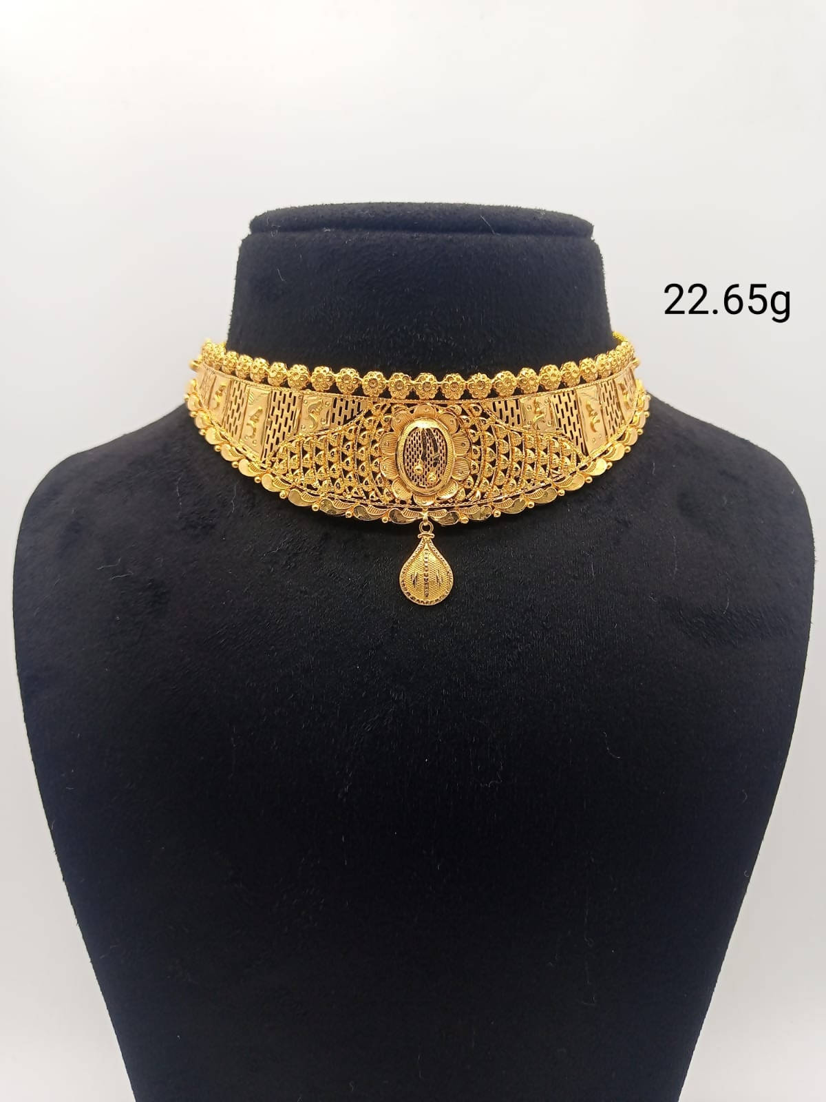 Gold Choker Sarafa Bazar India