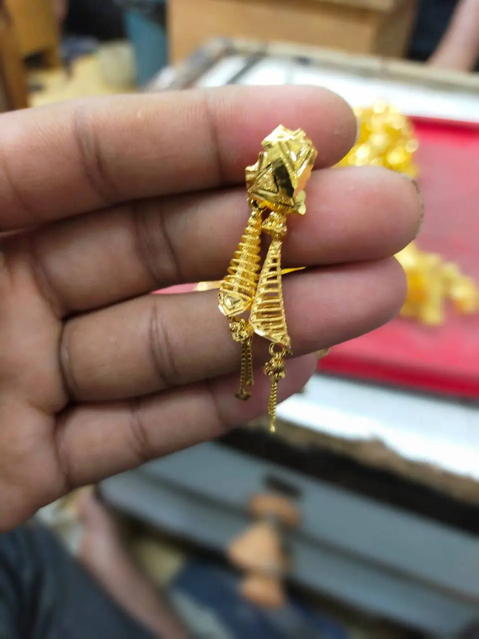 400 Design Gold Sania Bali at Rs 5000/gram in Mumbai | ID: 15190366355