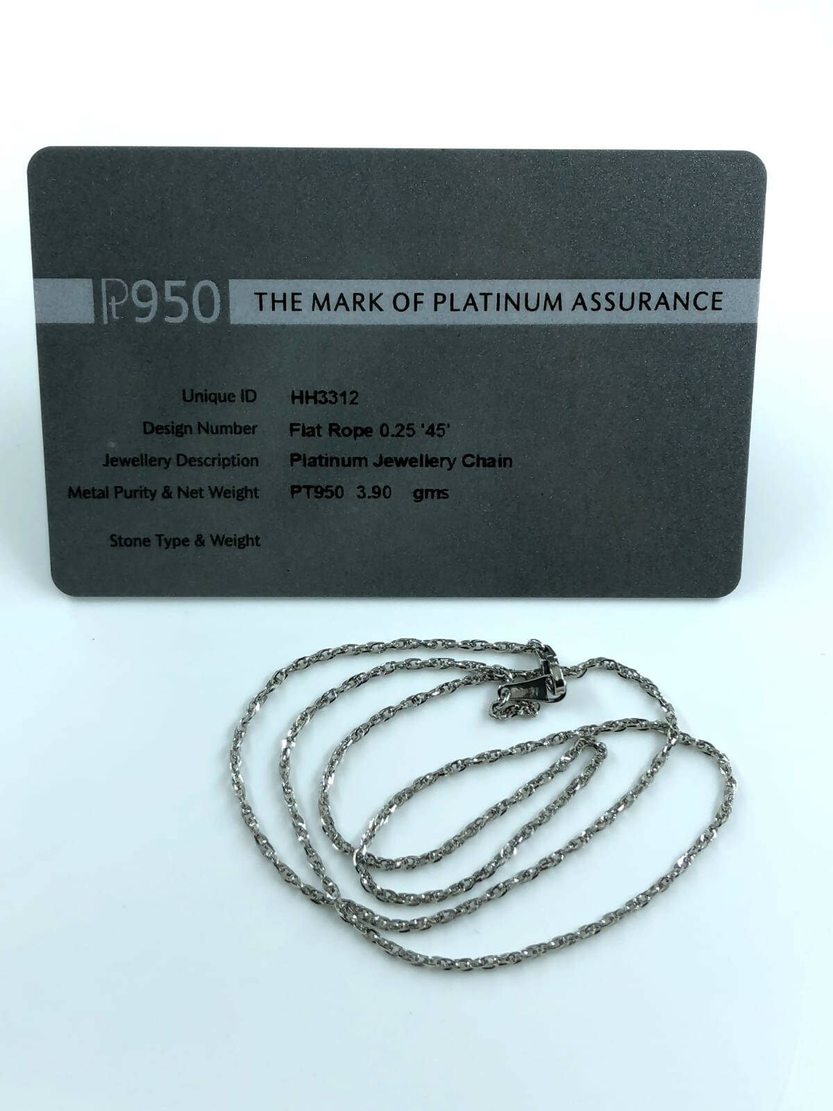 Imported Platinum Chain- Japan Sarafa Bazar India