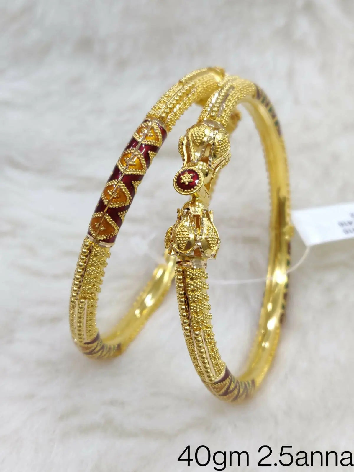 Fancy Gold Bangles Sarafa Bazar India