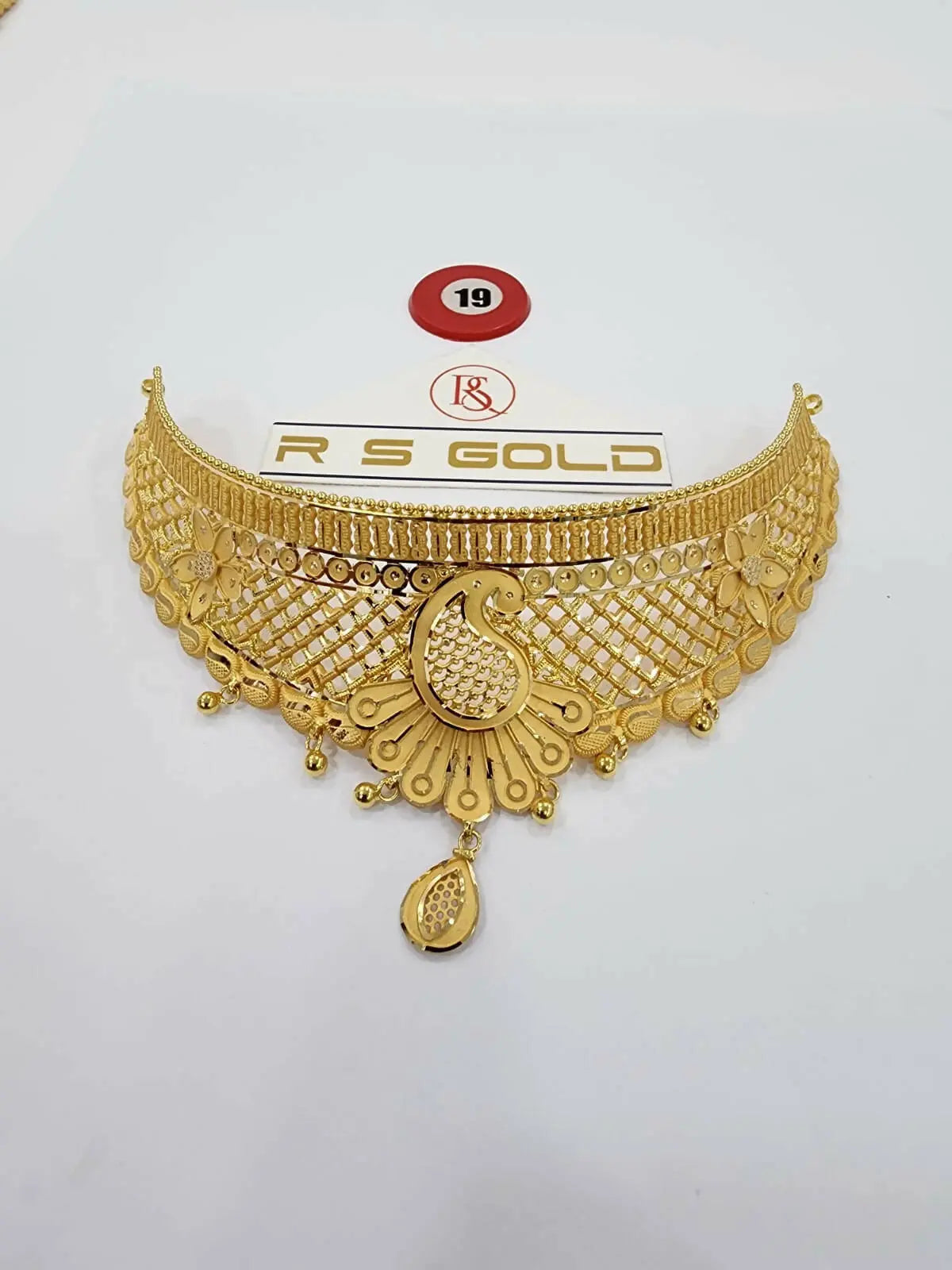 Gold Choker Sarafa Bazar India