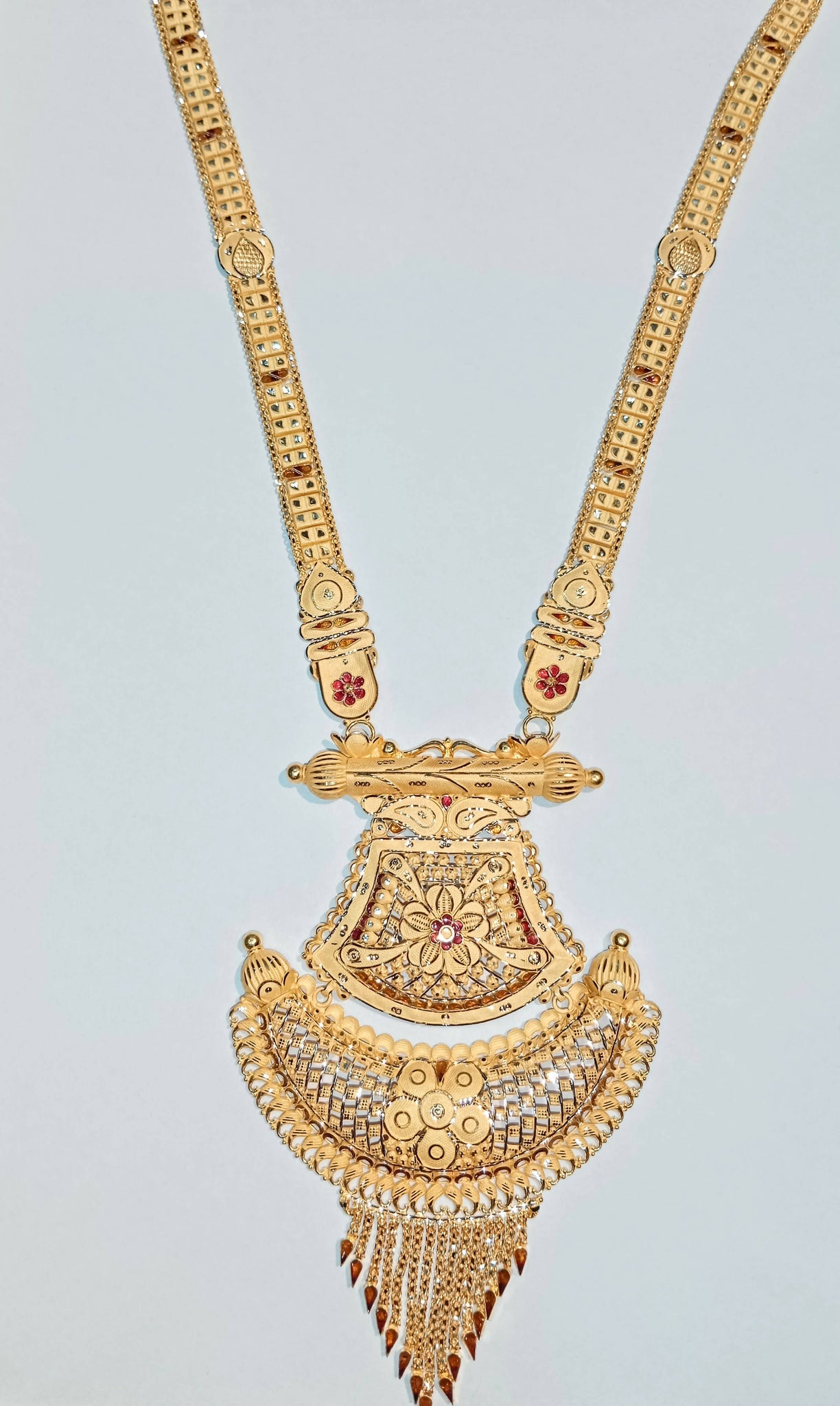 Gold Long Set Sarafa Bazar India