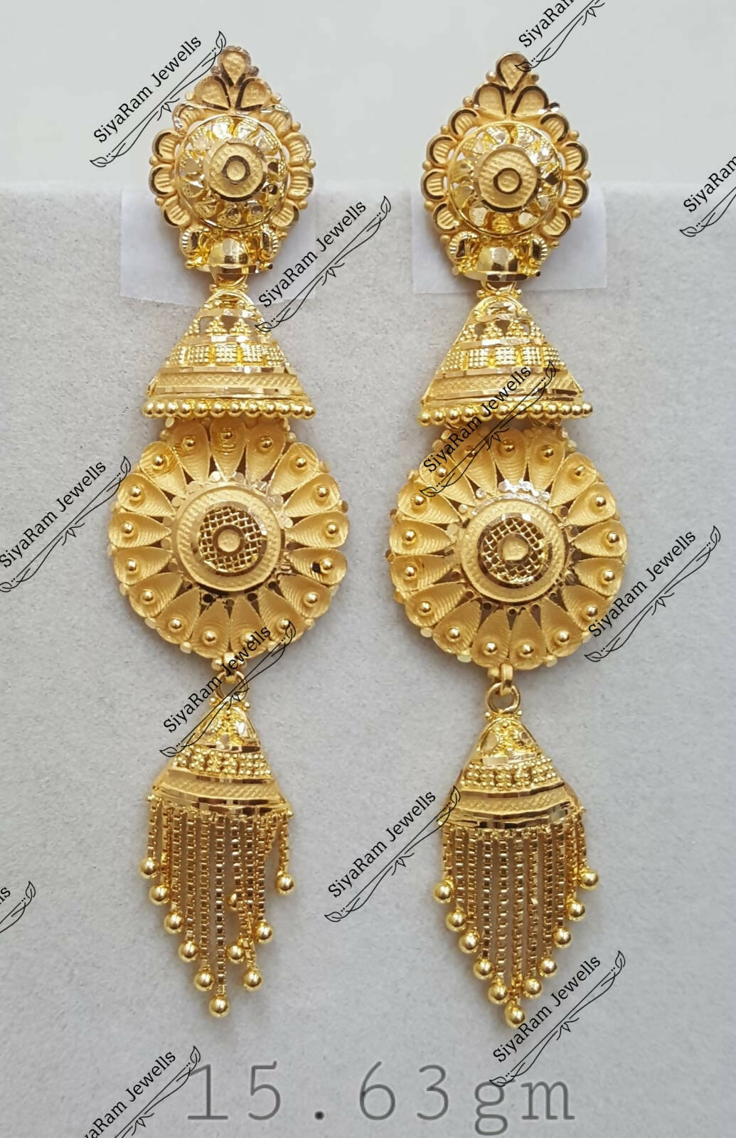 55% OFF on ACCESSHER Antique Gold Chand Bali Dangle Earrings Brass Drops &  Danglers on Flipkart | PaisaWapas.com