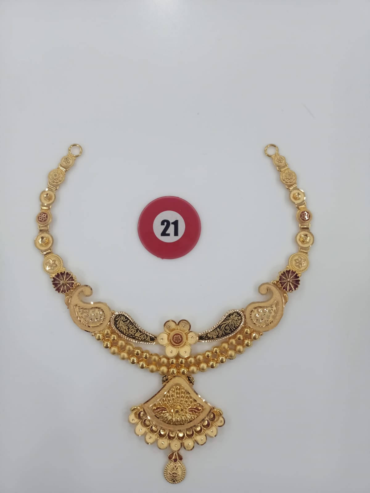 Gold Necklace Sarafa Bazar India