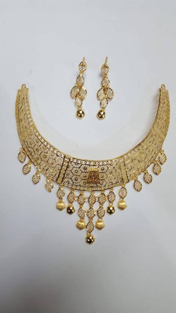 Turkey Gold Necklace Sarafa Bazar