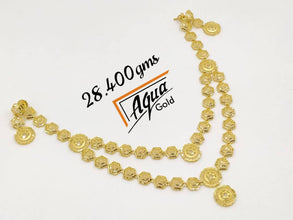 22Kt Turkish long Set. Sarafa Bazar