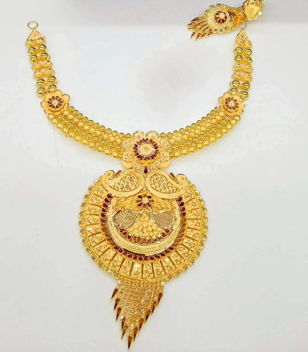 Gold Necklace Sarafa Bazar India