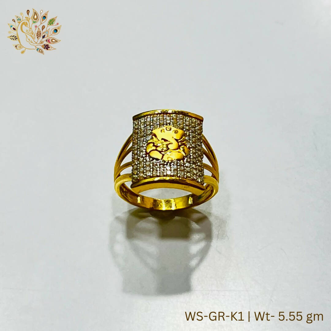 WS-GR-K-1 - Micro Gents Rings Sarafa Bazar India