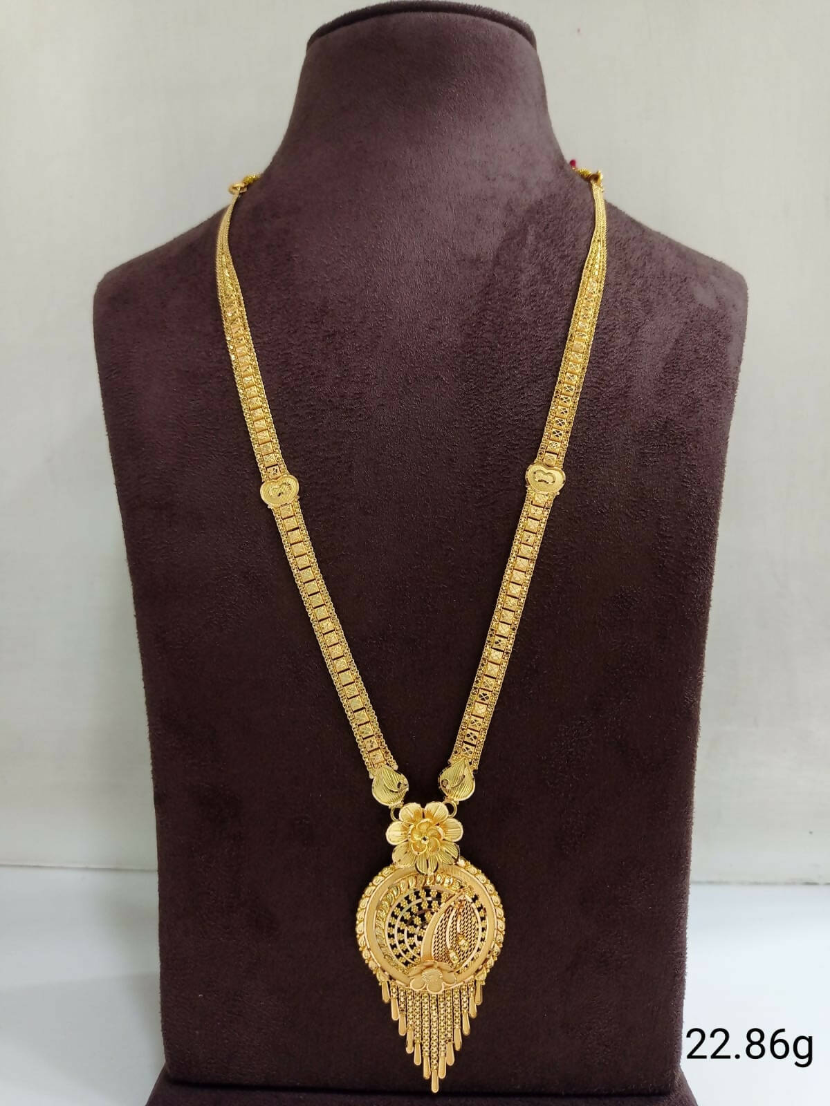 Gold Long Set Sarafa Bazar India