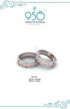 Gold Platinum Fusion Couple Band Sarafa Bazar