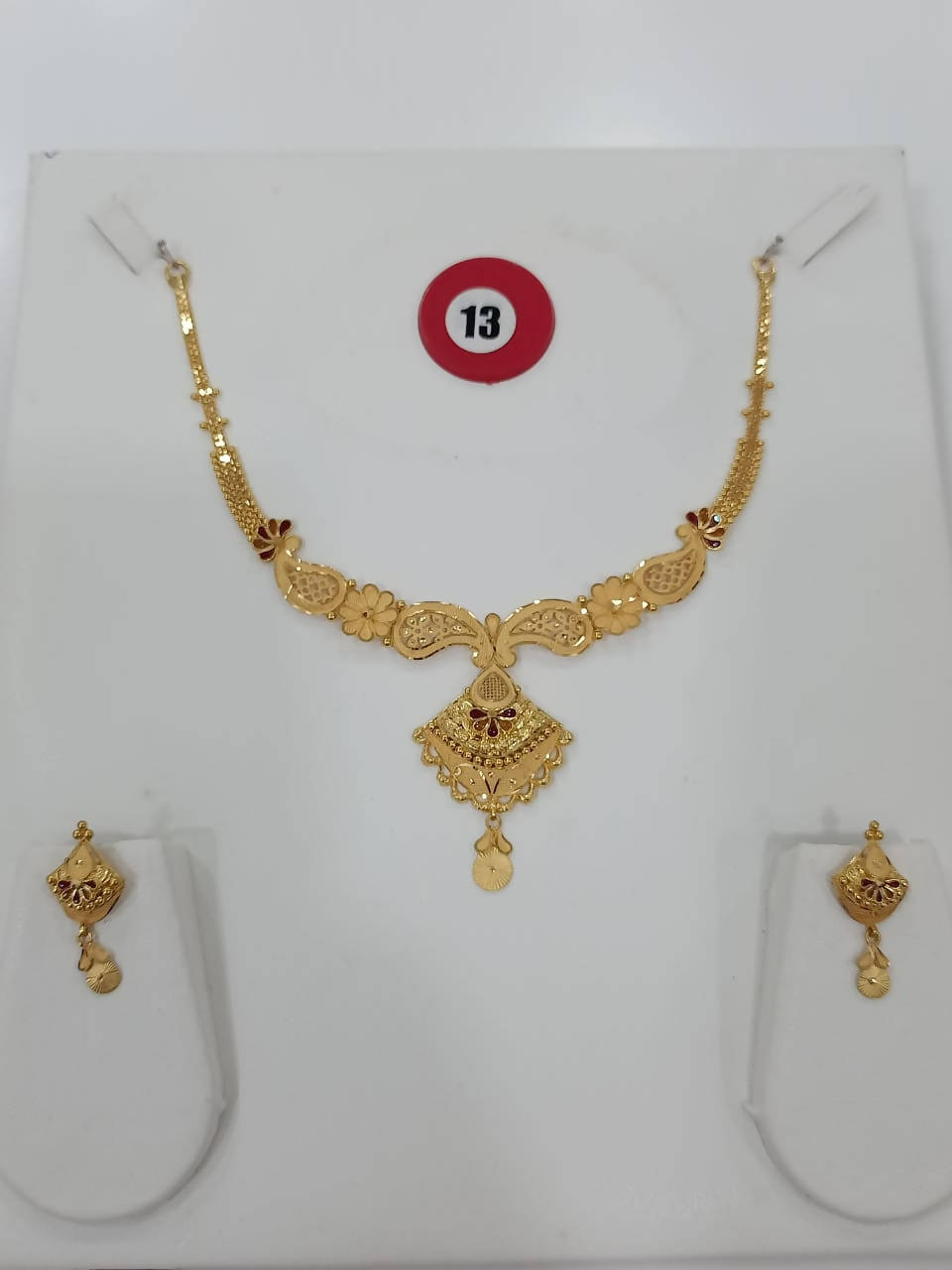 Gold Necklace Sarafa Bazar India