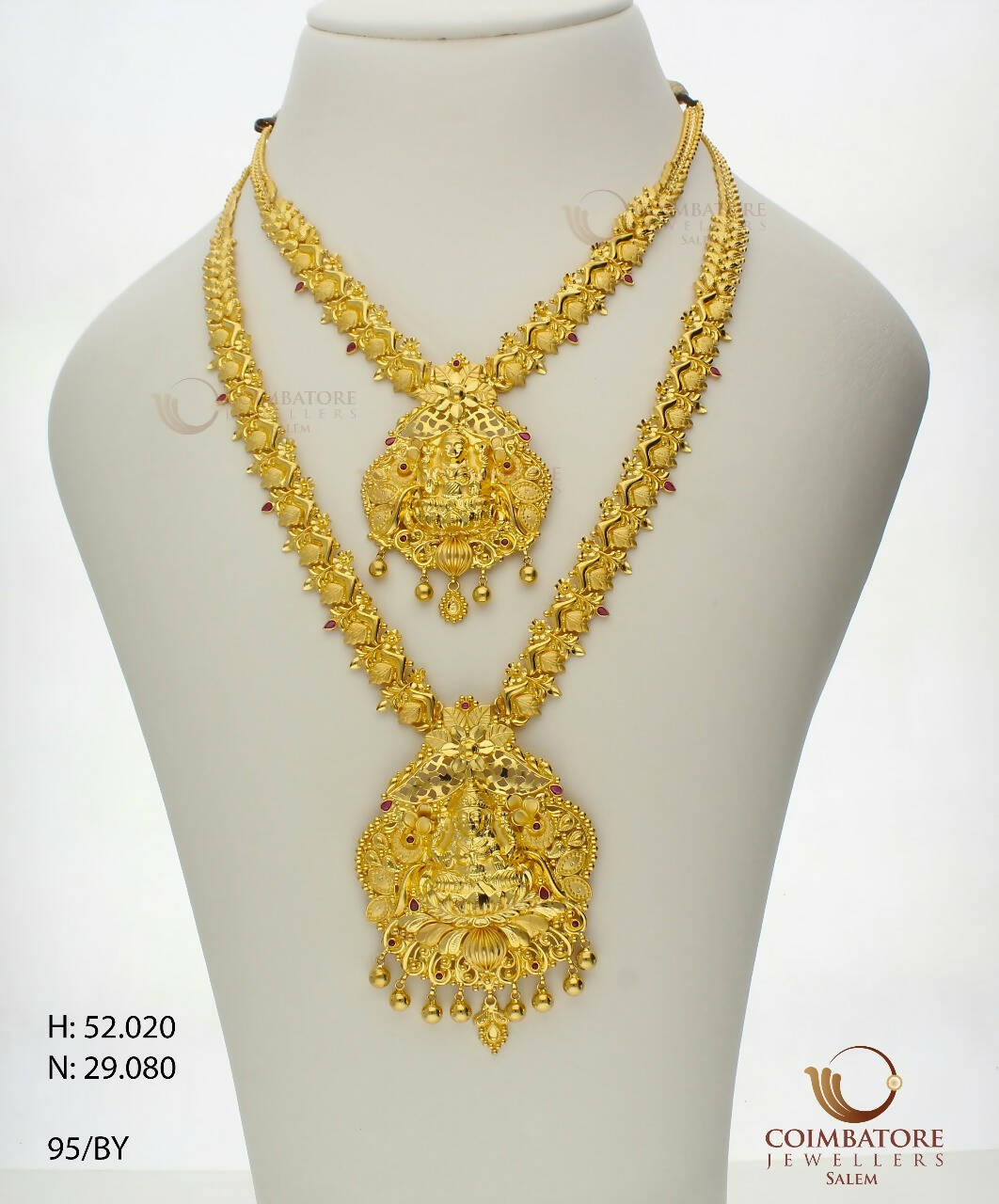 Gold Necklace & Long Set Sarafa Bazar India