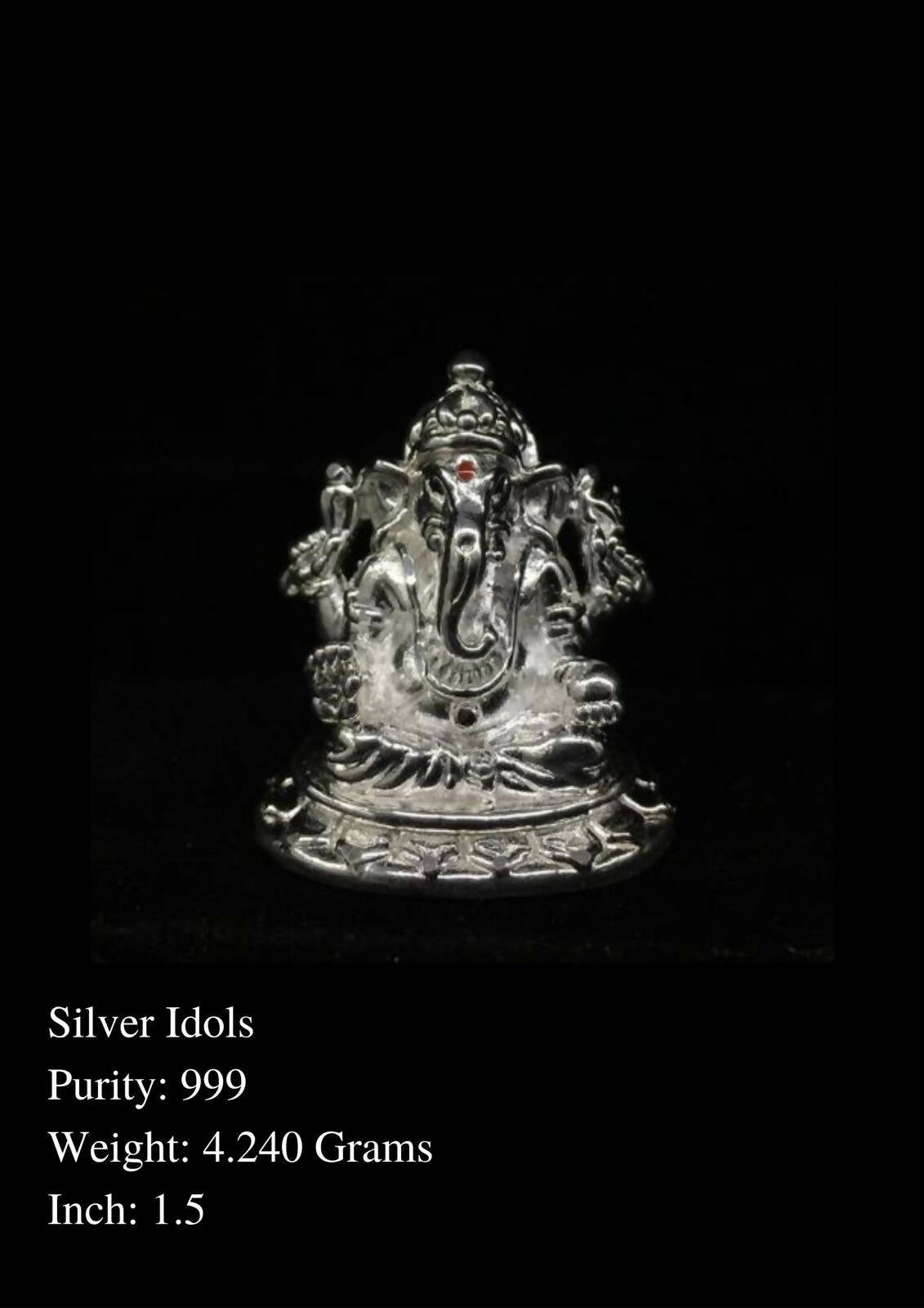 999 Silver Idols Sarafa Bazar India