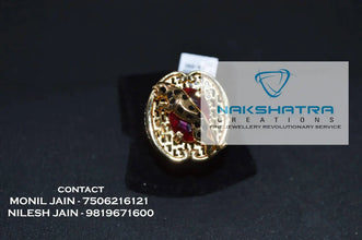 CZ Casting Gents Ring Sarafa Bazar India