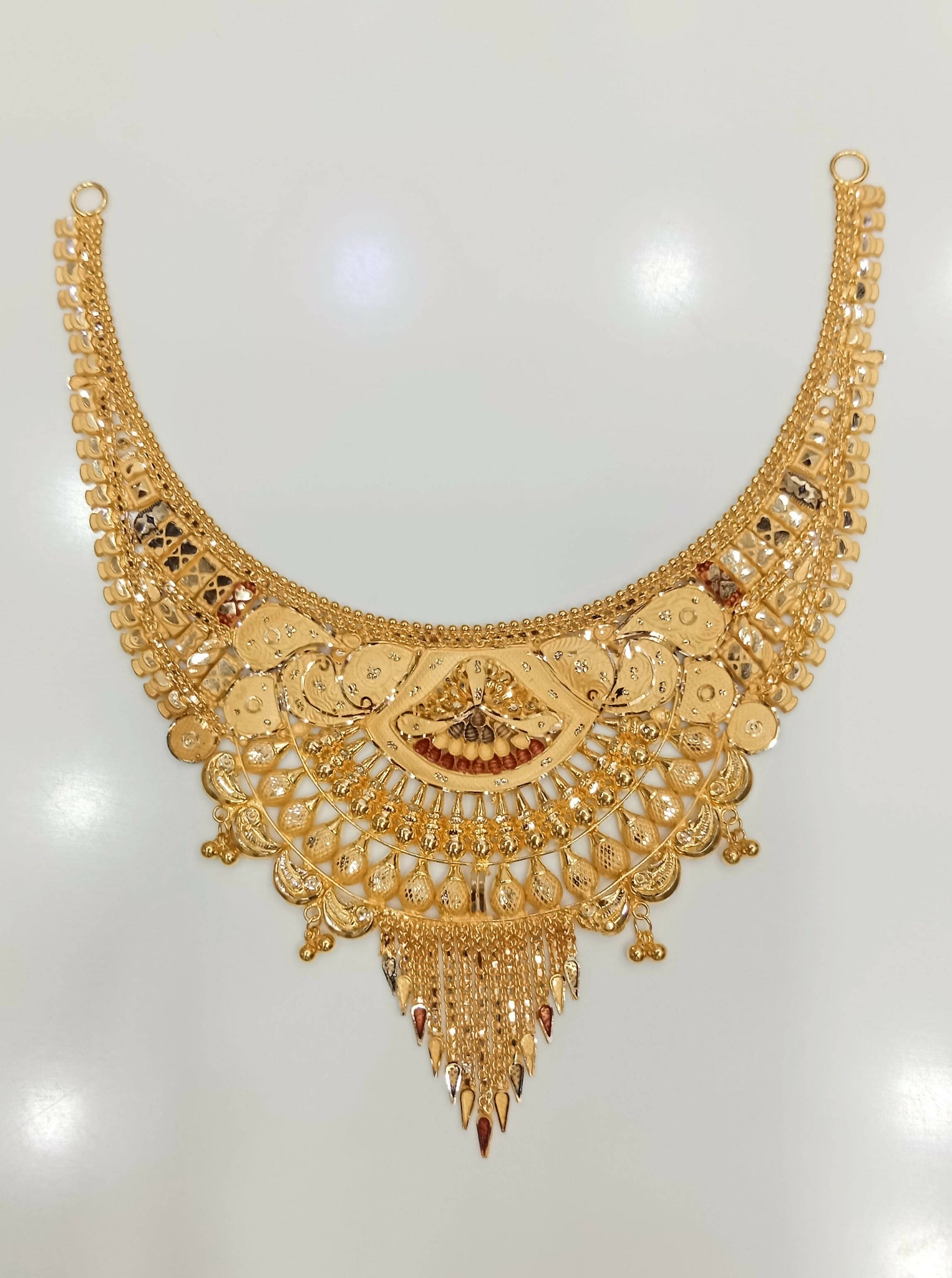 Gold Necklace Sarafa Bazar India