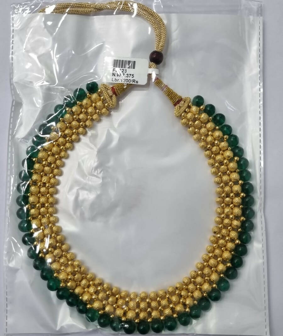 Light Weight Ghalsari Necklace Sarafa Bazar India