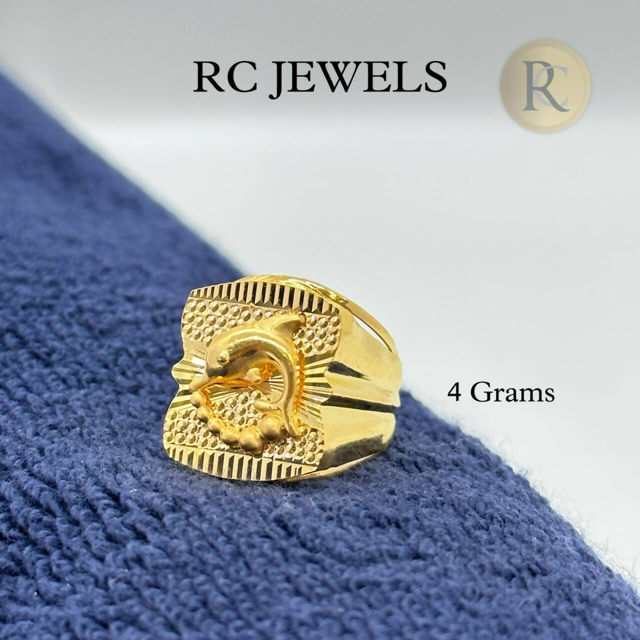 1 GRAM GOLD FORMING NAZRANA HANUMAN DADA RING FOR MEN DESIGN A-466 – Radhe  Imitation