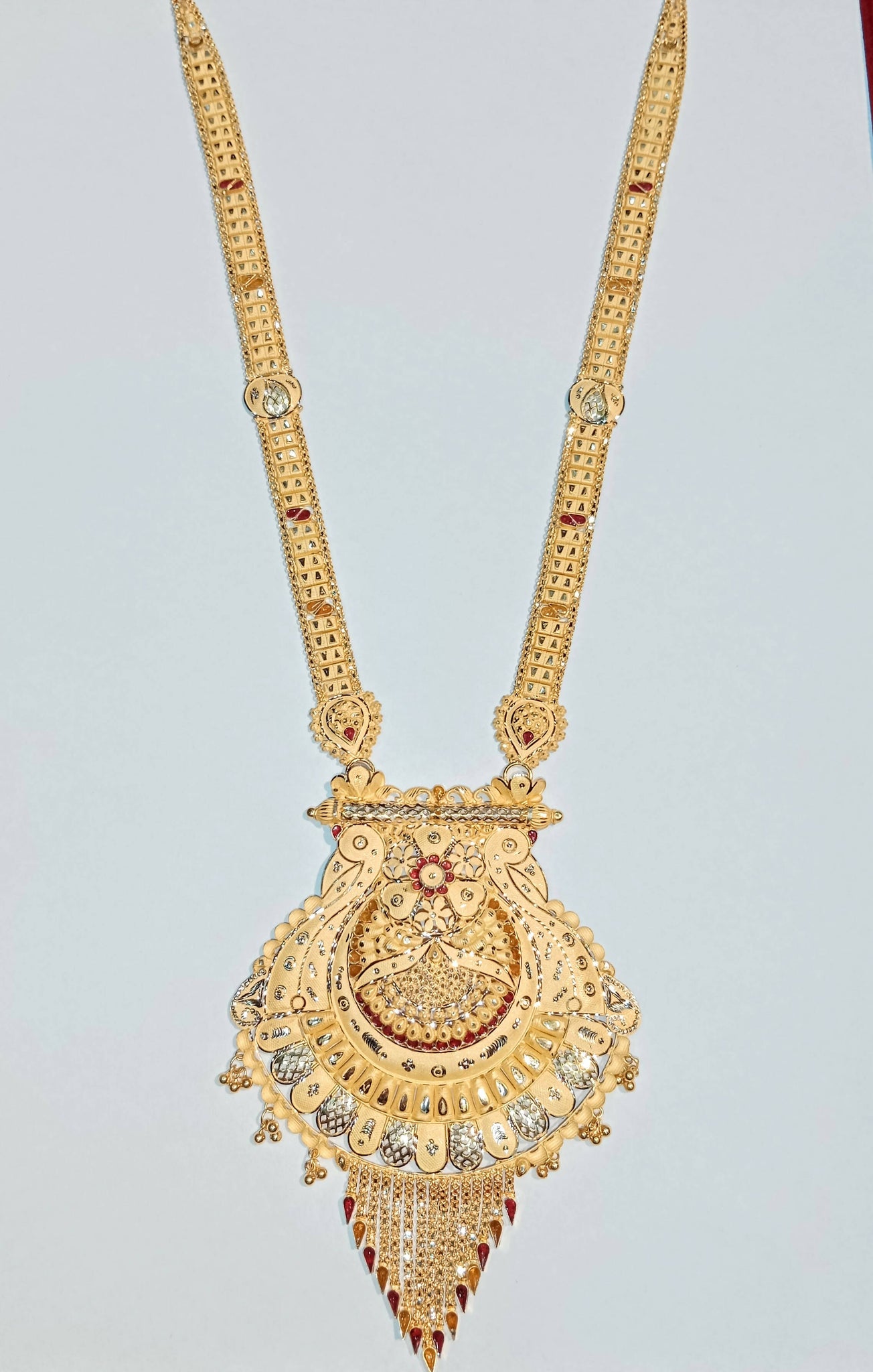 Gold Long Set Sarafa Bazar India