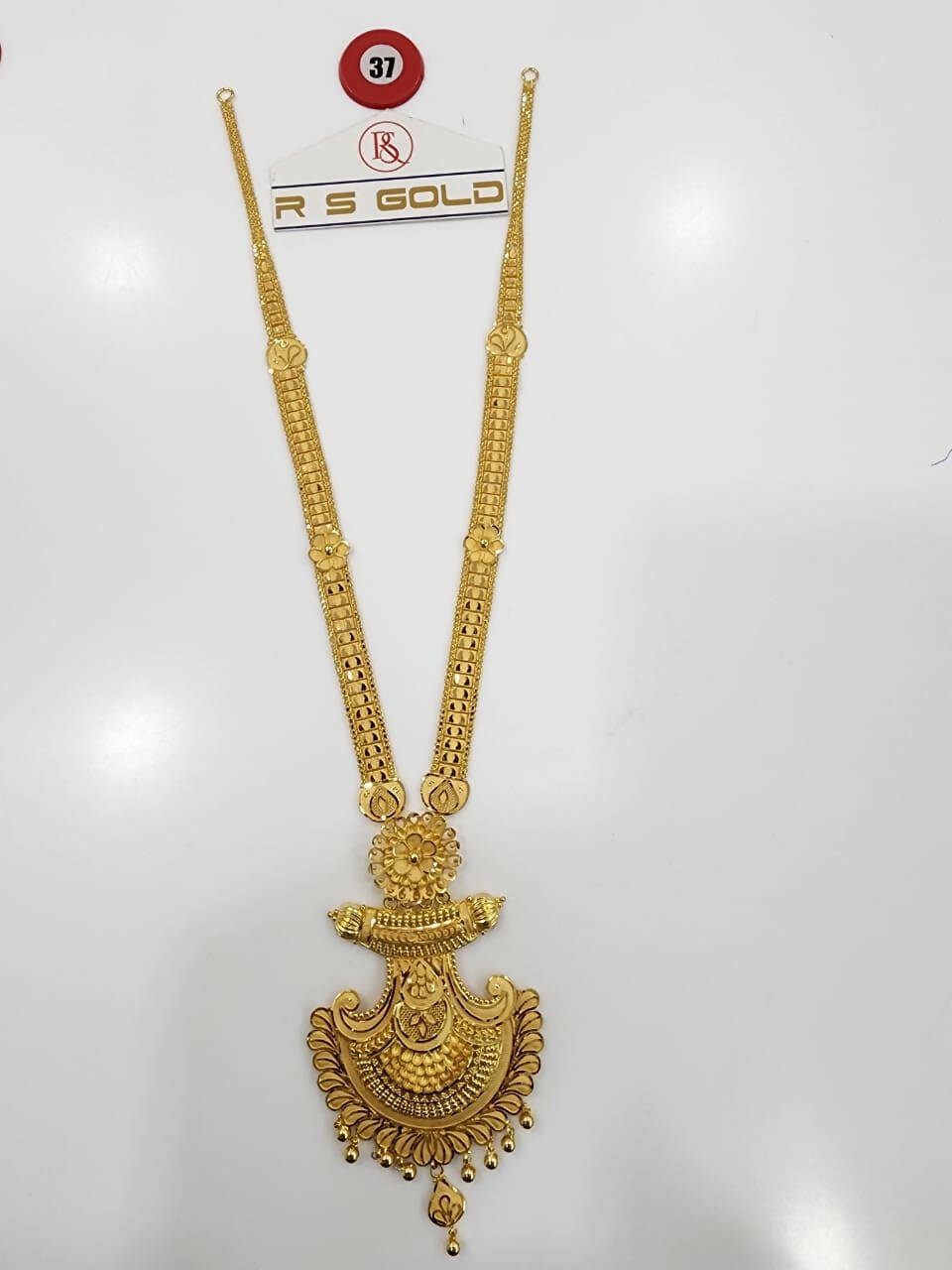 Gold Long Set Sarafa Bazar India