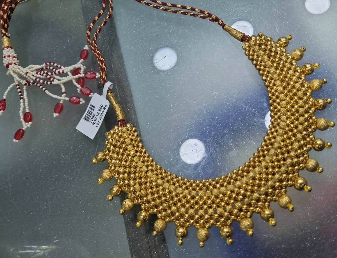 Light Weight Ghalsari Necklace Sarafa Bazar India