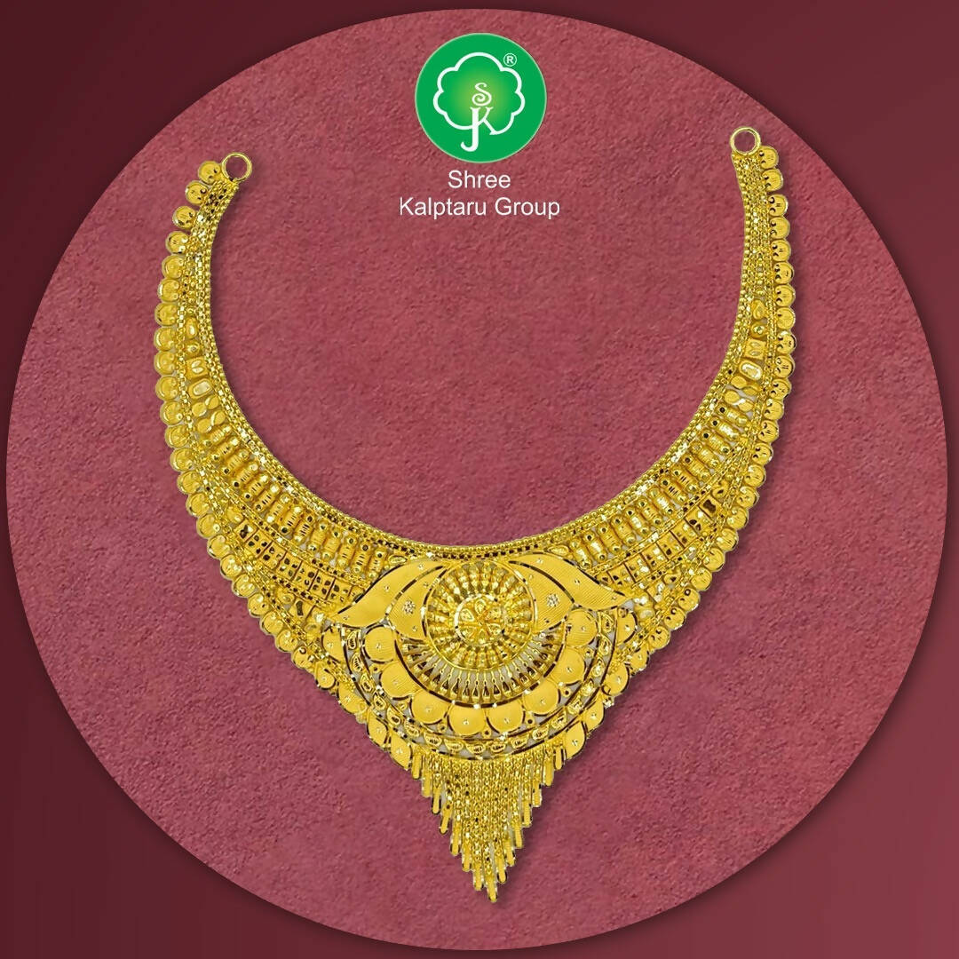 Gold Necklace Sarafa Bazar India