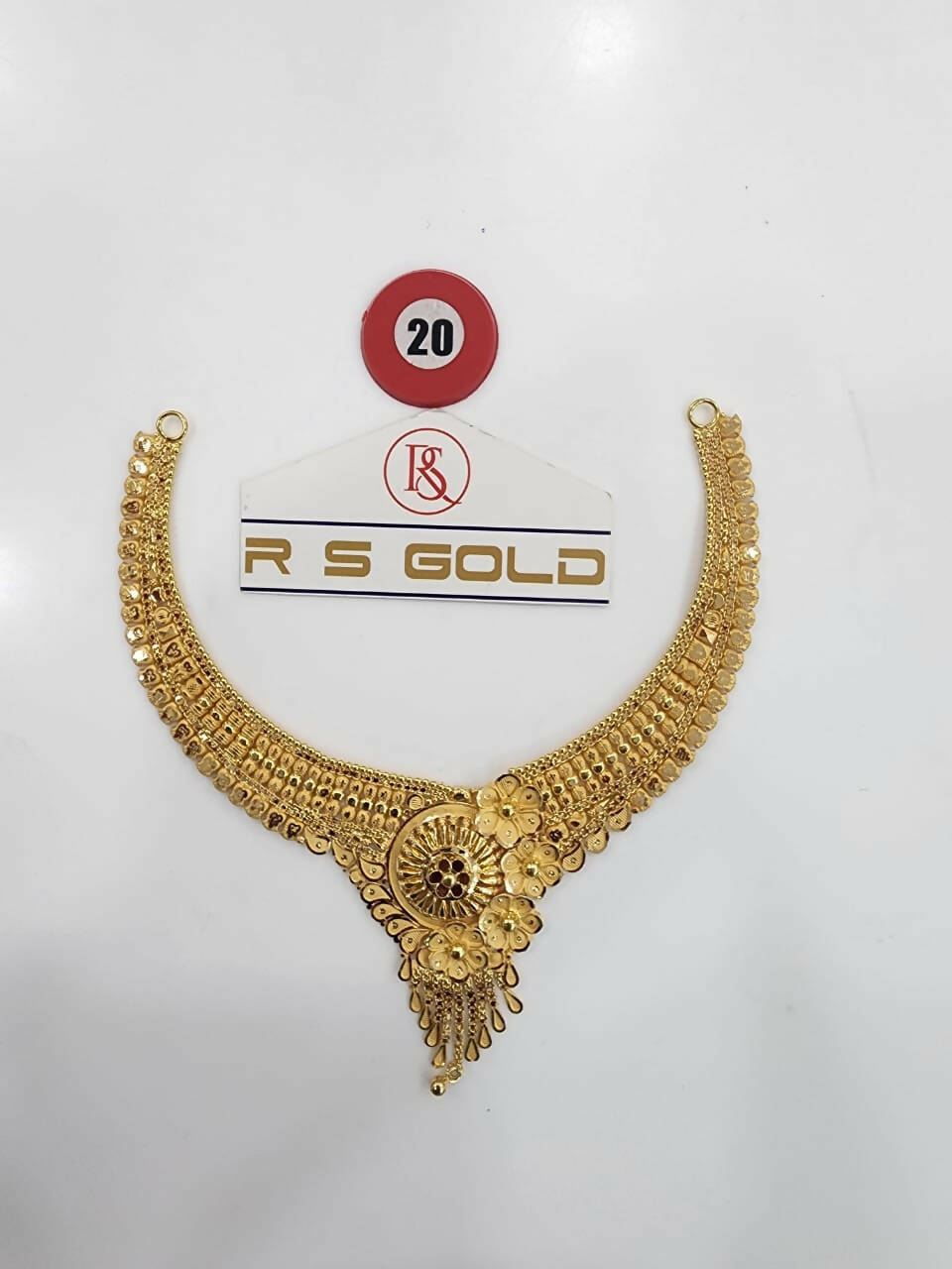 Gold Necklace Sarafa Bazar India