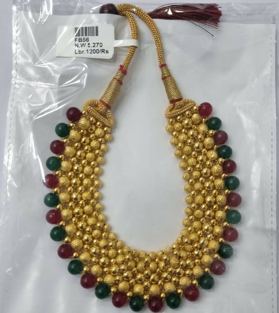 Light Weight Ghalsari Necklace Sarafa Bazar India