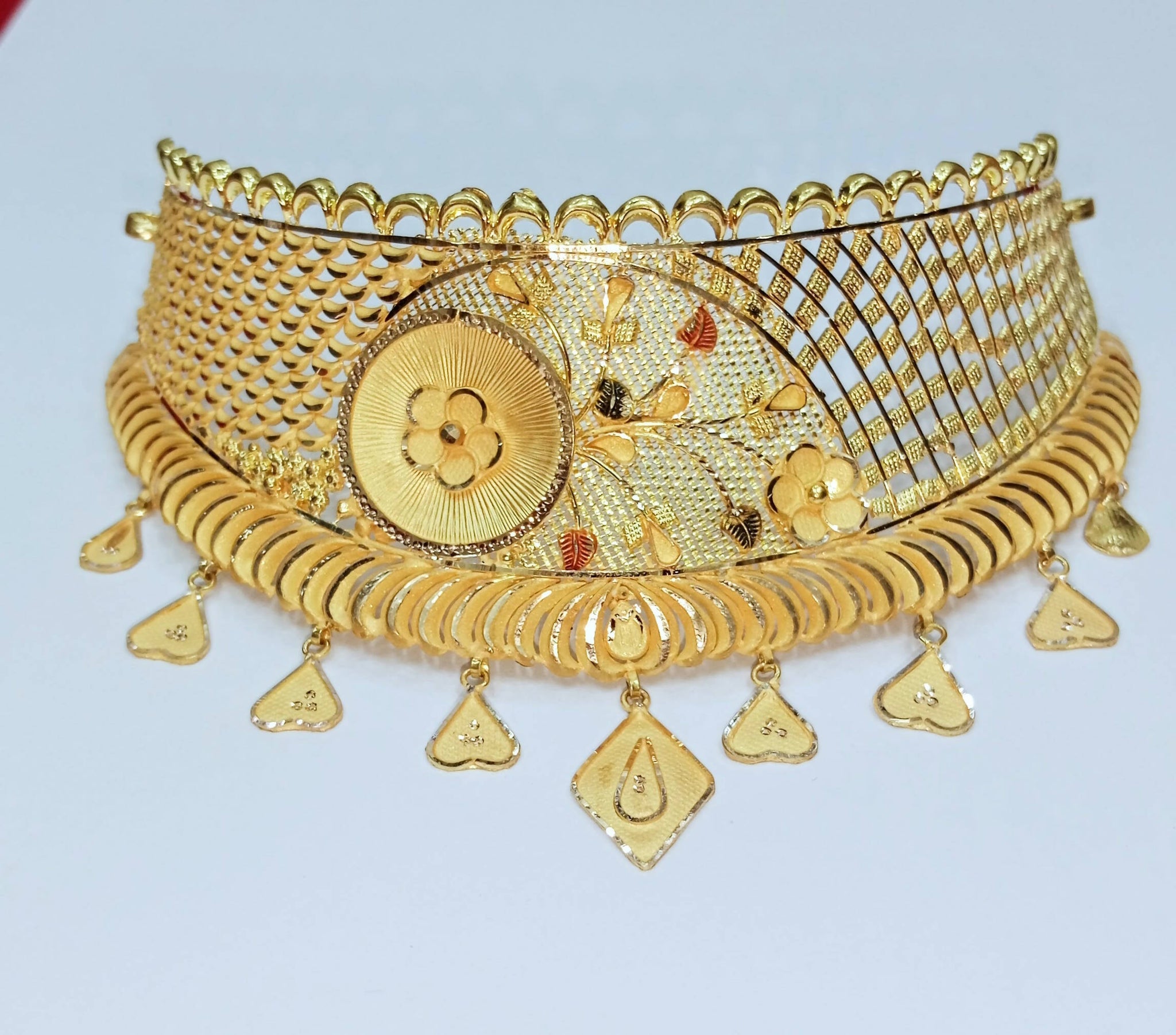 Gold Choker Sarafa Bazar India