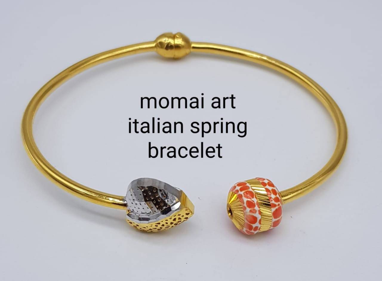 CNC Italian Ladies Spring Bracelet Sarafa Bazar
