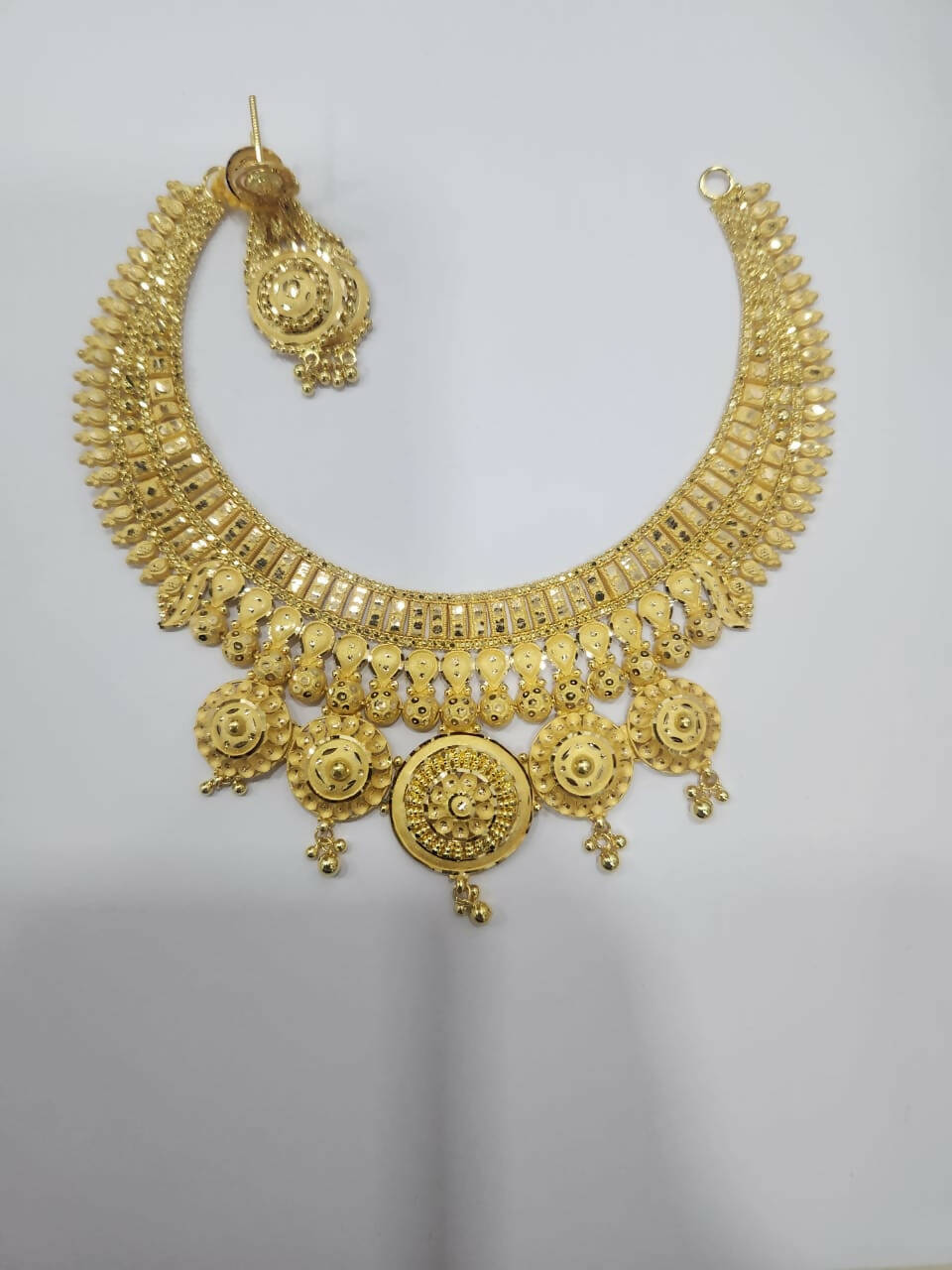 Gold Necklace Sarafa Bazar India