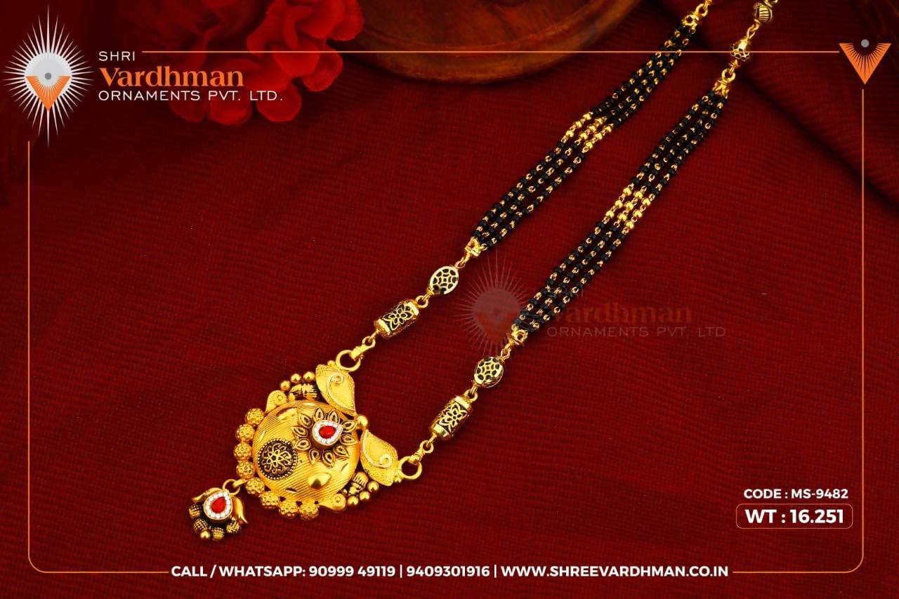 Antique Kundan Mangalsutra Sarafa Bazar