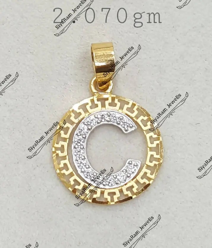 CZ Casting Pendant Sarafa Bazar India