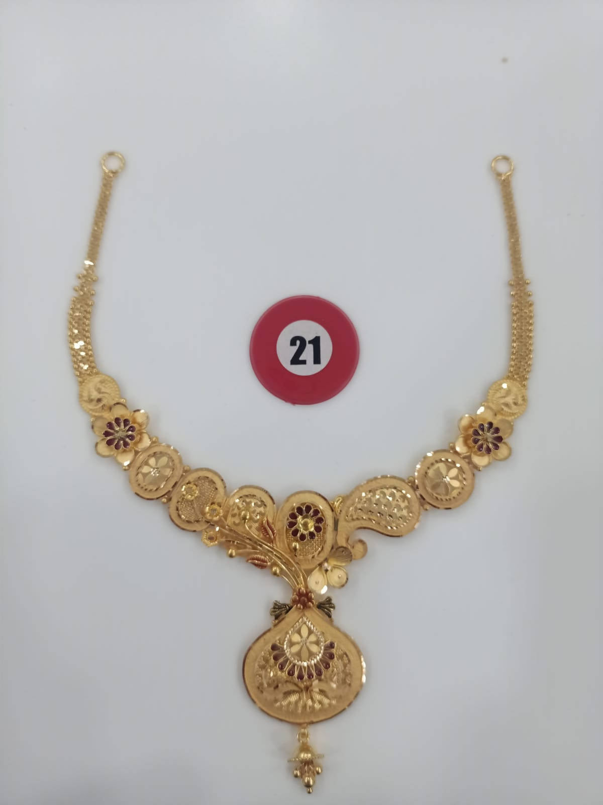 Gold Necklace Sarafa Bazar India