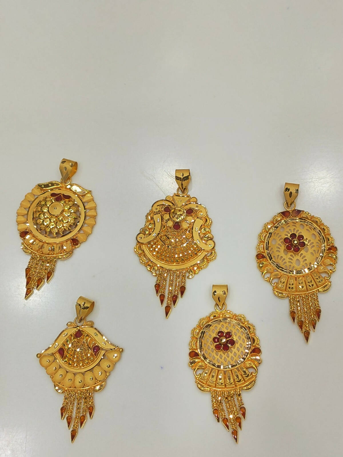 Gold Pendants Sarafa Bazar India