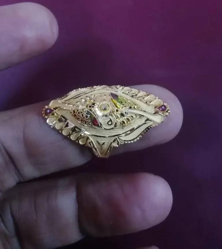 Plain Ladies Ring Sarafa Bazar India