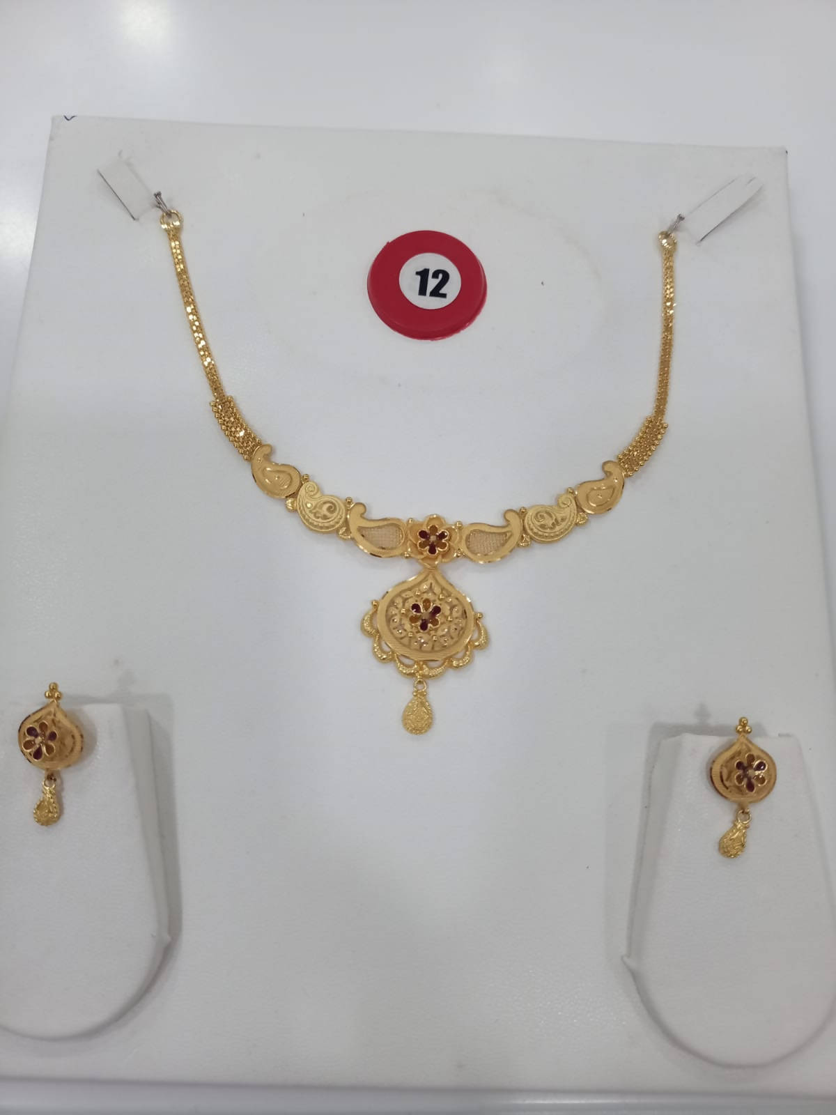 Gold Necklace Sarafa Bazar India