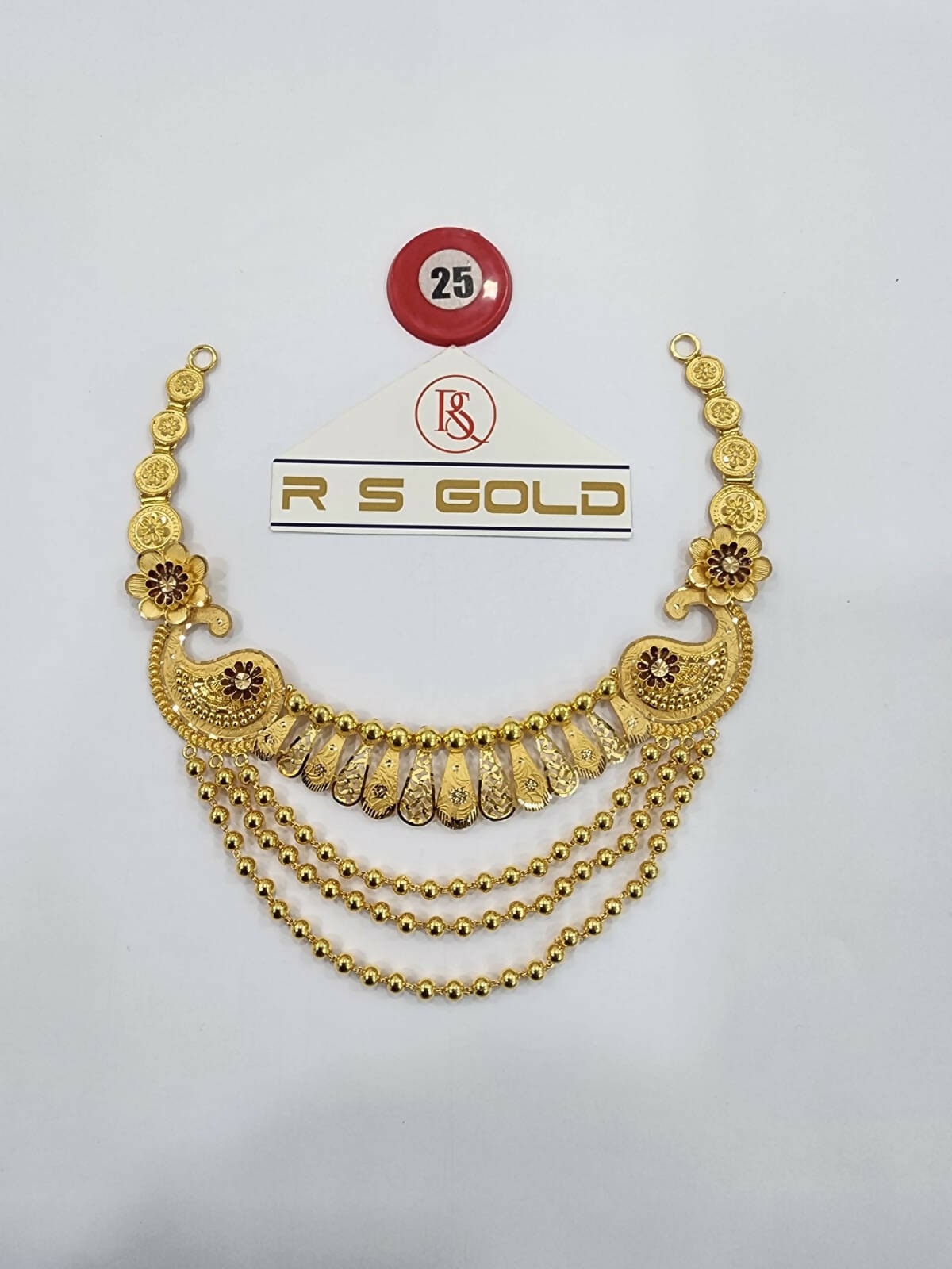 Gold Necklace Sarafa Bazar India