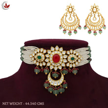 Kundan Antique Chick Set Sarafa Bazar India