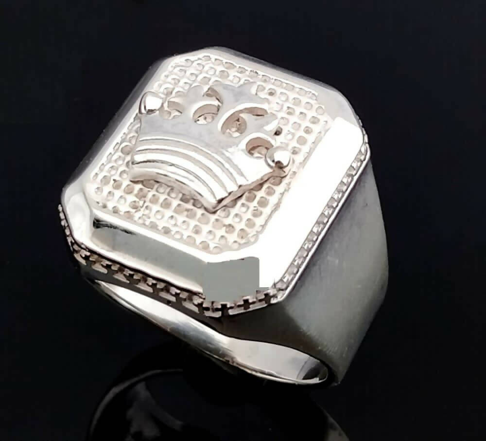 925 Silver Bahubali Ring