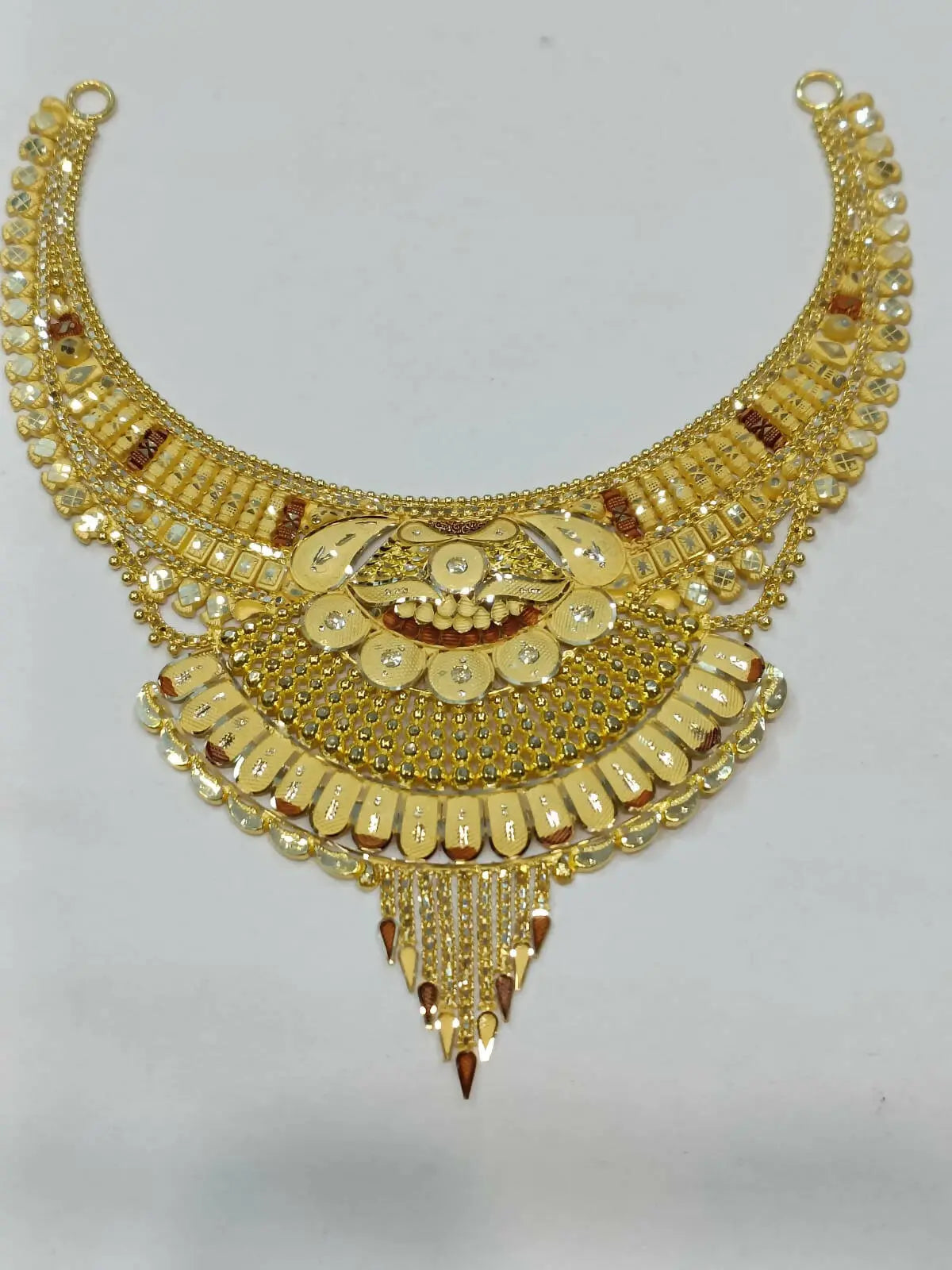 Gold Necklace Sarafa Bazar India